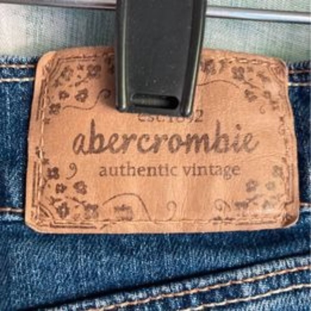 Abercrombie 14 girls  short shorts denim